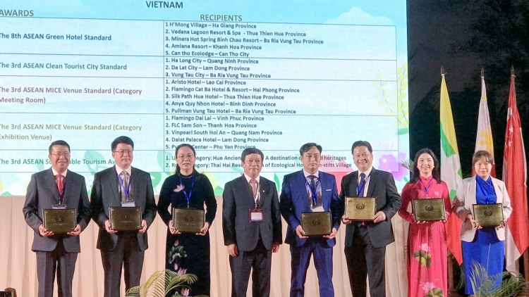 Ba Ria-Vung Tau receives three ASEAN tourism awards
